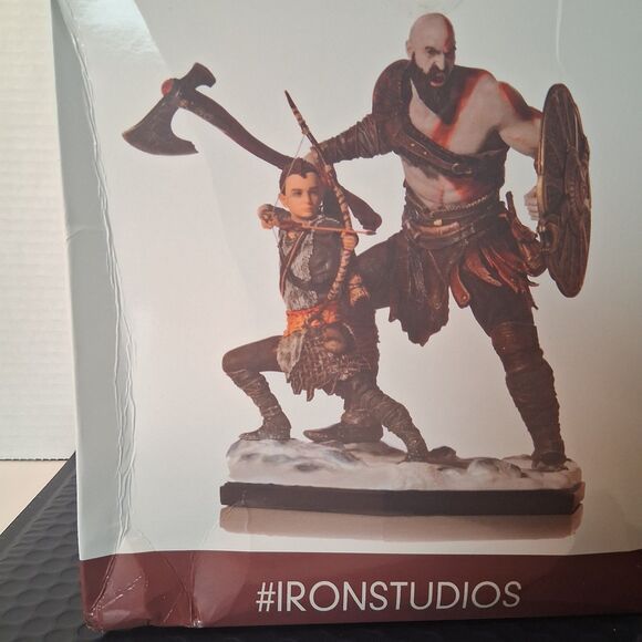 God of War Kratos Atreus Action Figure Collectible Model 1/10 Scale 6" - Picture 9 of 10